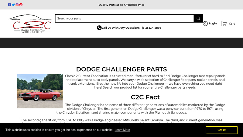 Dodge Challenger Parts dodge challenger car parts