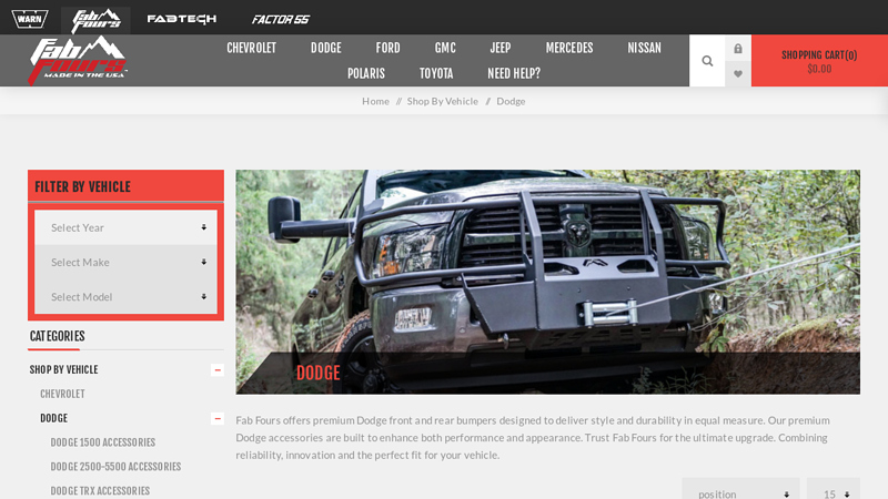 Dodge Ram 1500 ram truck aftermarket parts