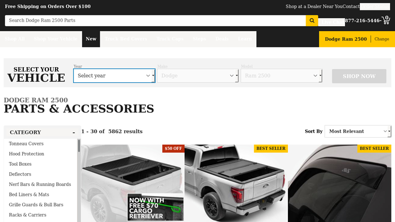 Dodge Ram 2500 Parts & Accessories dodge ram 2500 truck parts