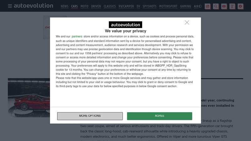 DODGE Viper dodge viper car parts