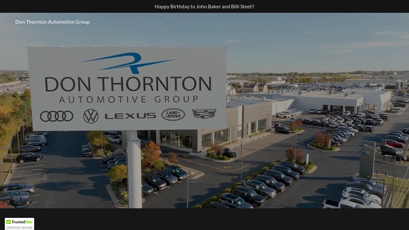 Don Thornton Automotive Group ok auto parts