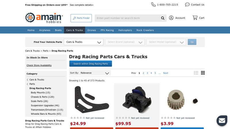 Drag Racing Parts Cars & Trucks drag car parts for sale