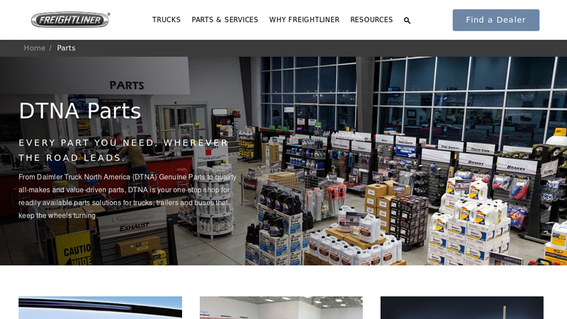 DTNA Parts detroit truck parts