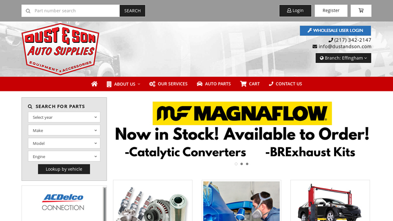 Dust and Son auto parts decatur il