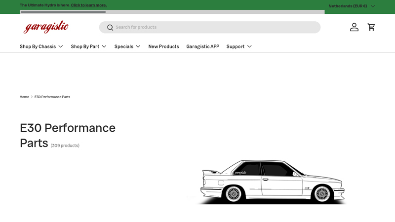 E30 Performance Parts e30 car parts