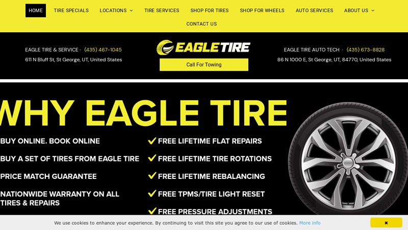 Eagle Tire car parts st george