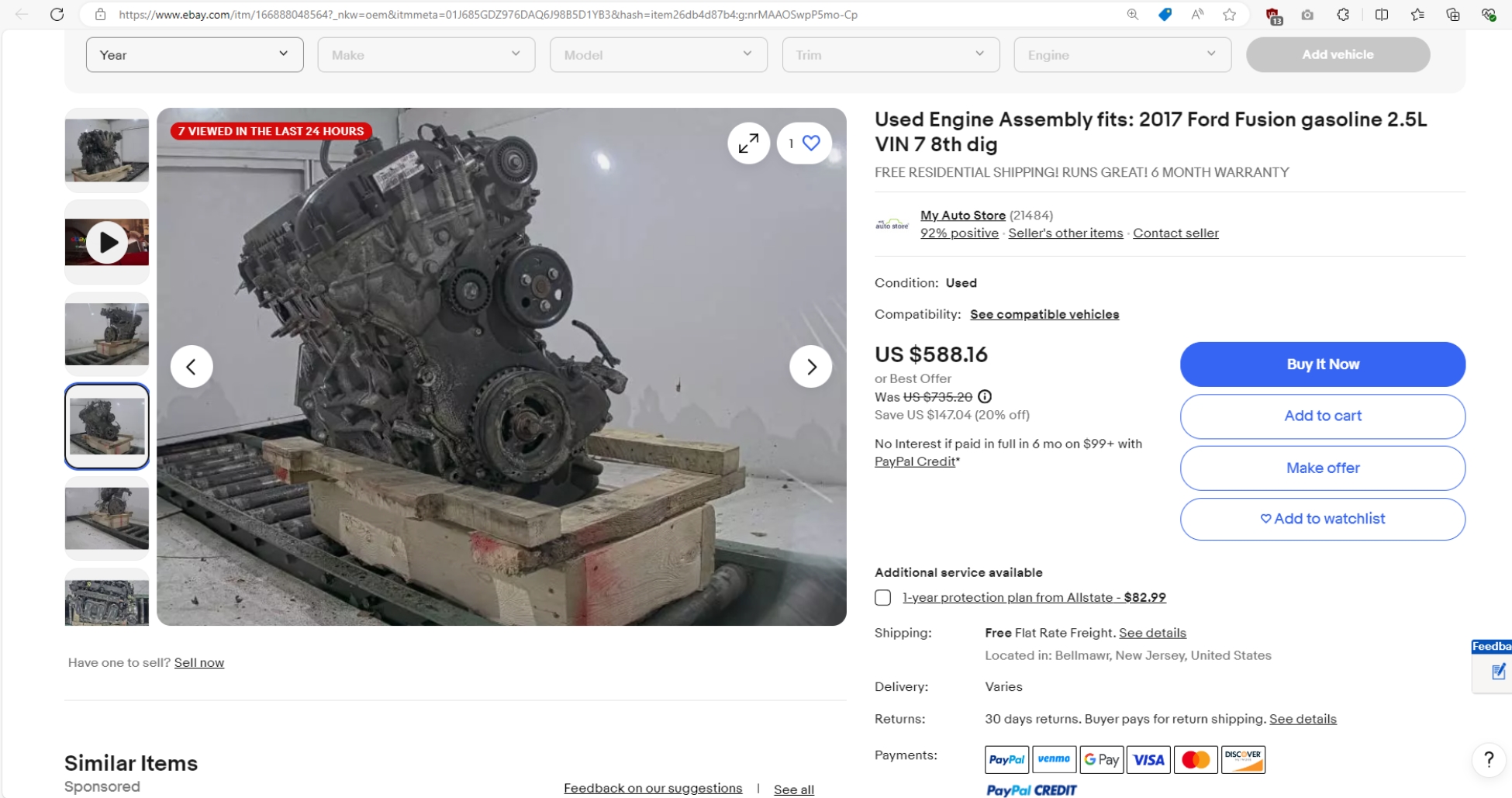 Ebay Discount Auto Parts guide