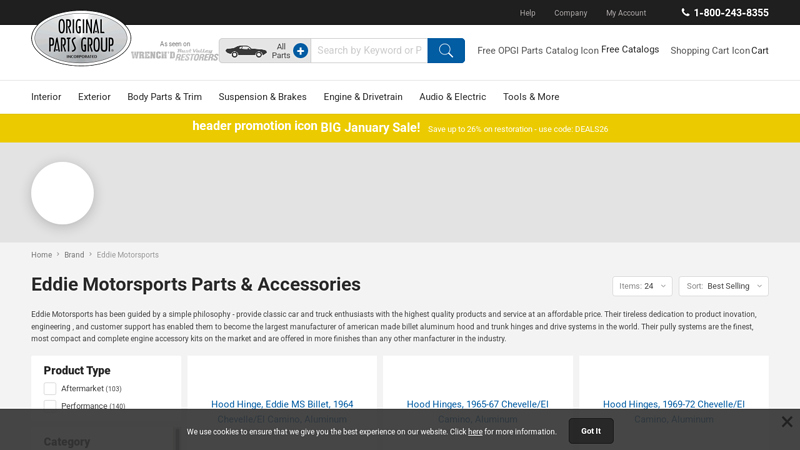 Eddie Motorsports Parts & Accessories @ OPGI.com eddies auto parts