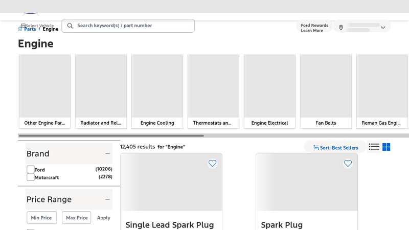 Engine Parts ford transit connect parts