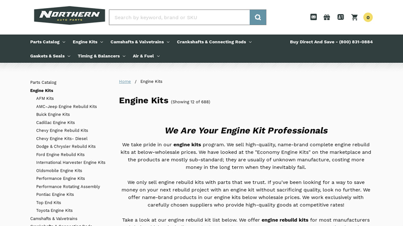 Engine Rebuild Kits for Sale motor rebuild parts