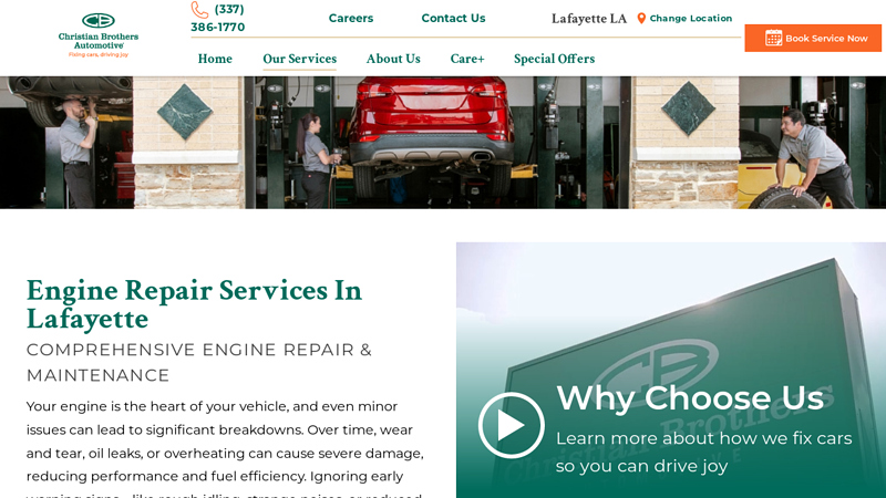 Engine Repair Services in Lafayette auto parts lafayette la