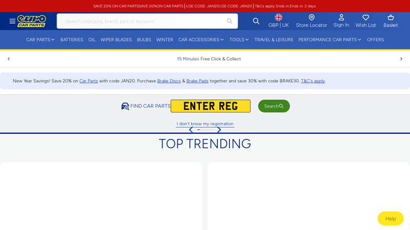 Euro Car Parts auto parts england