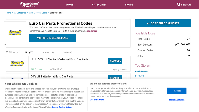 Euro Car Parts Promo Codes, New Online! euro car parts voucher code