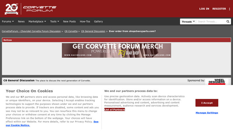 Ever order from shopchevyparts.com? chevrolet truck parts online