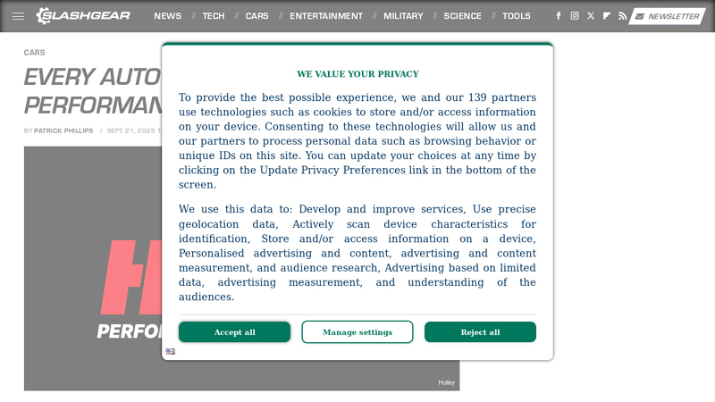 Every Auto Part Brand Holley Performance Owns Today b&m auto parts