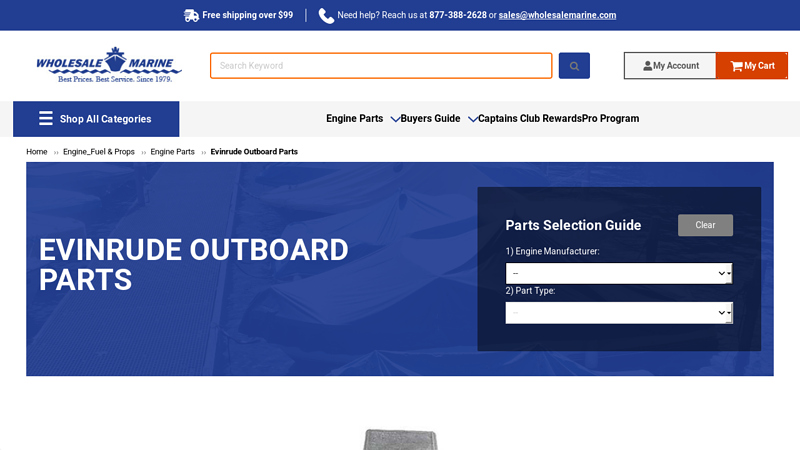 Evinrude Outboard Parts evinrude outboard motors parts