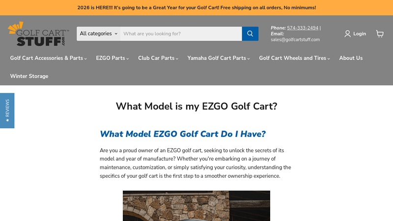 EZ-GO Golf Cart Models ezgo golf car parts
