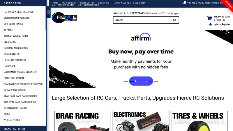 Fierce RC Solutions RC Cars, Trucks, Crawlers, Parts, Upgrades rpm remote control car parts