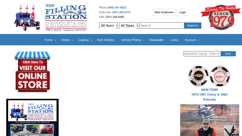 Filling Station Chevrolet & GMC Quality Reproduction Parts 1949 chevrolet truck parts