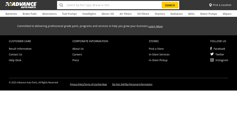 Find An Advance Auto Parts Store advance auto parts locations near me