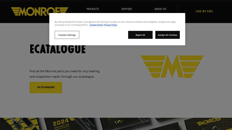 Find My Part monroe auto parts