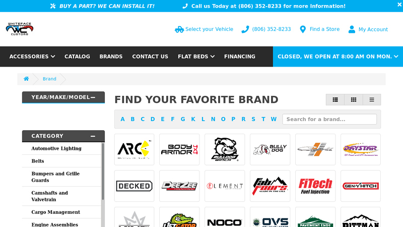 Find Your Favorite Brand southern truck parts