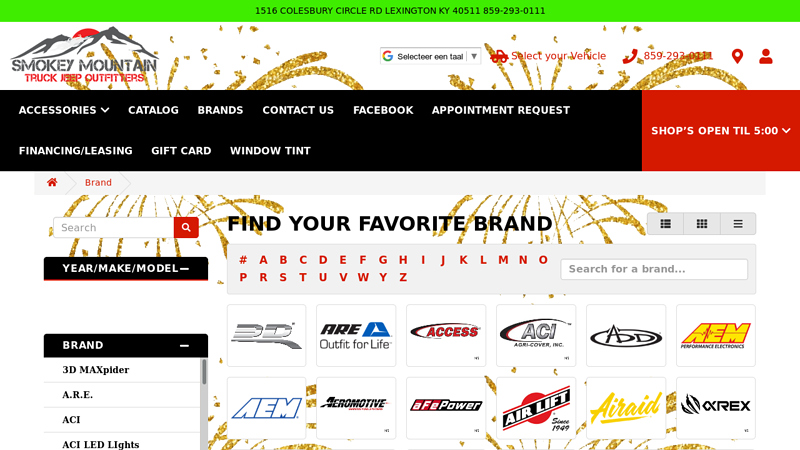 Find Your Favorite Brand mountain truck parts