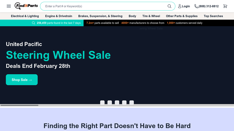 FinditParts used semi truck parts