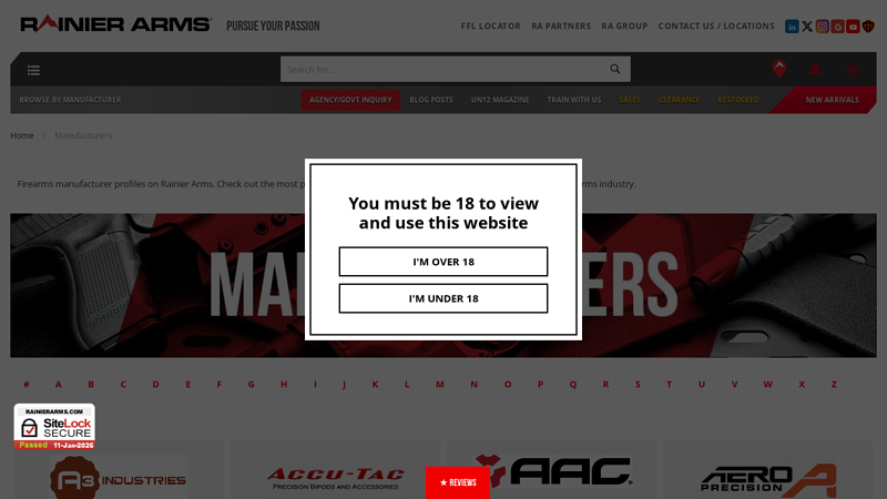 Firearms Manufacturers on Rainier Arms semi auto shotgun parts