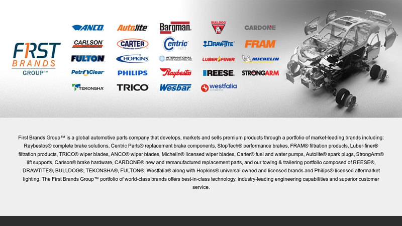 First Brands Group remanufactured auto parts