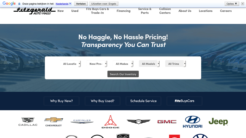 Fitzgerald Auto Mall auto parts outlet - baltimore