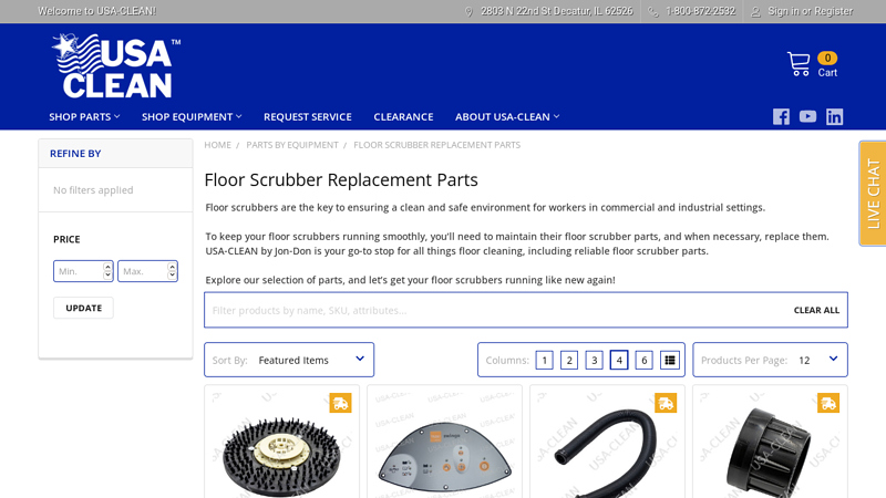 Floor Scrubber Replacement Parts viper auto scrubber parts