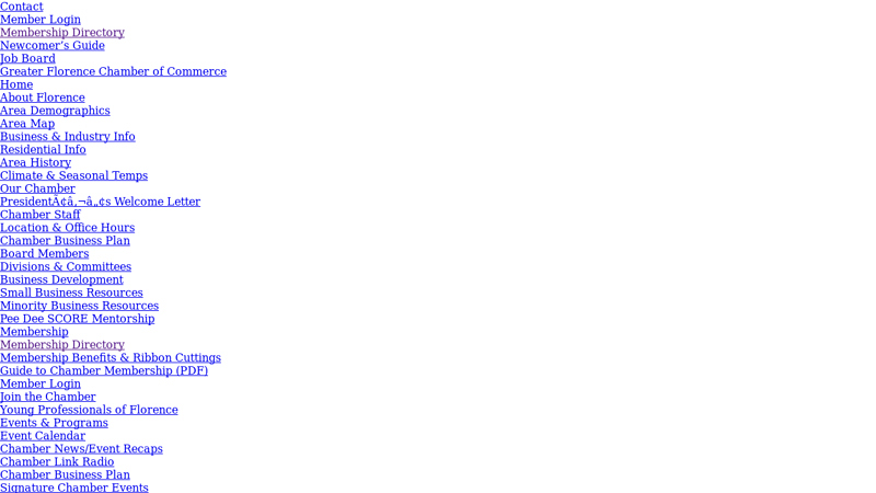 Florence Business Directory auto parts florence sc