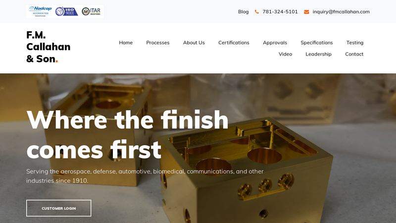 FM Callahan & Son callahan auto parts