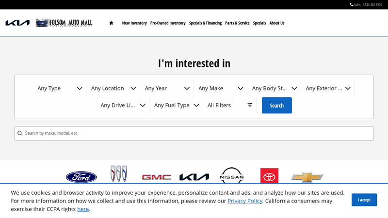 Folsom Auto Mall folsom lake toyota parts