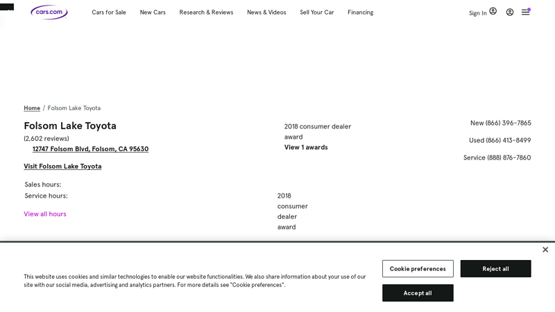 Folsom Lake Toyota folsom lake toyota parts