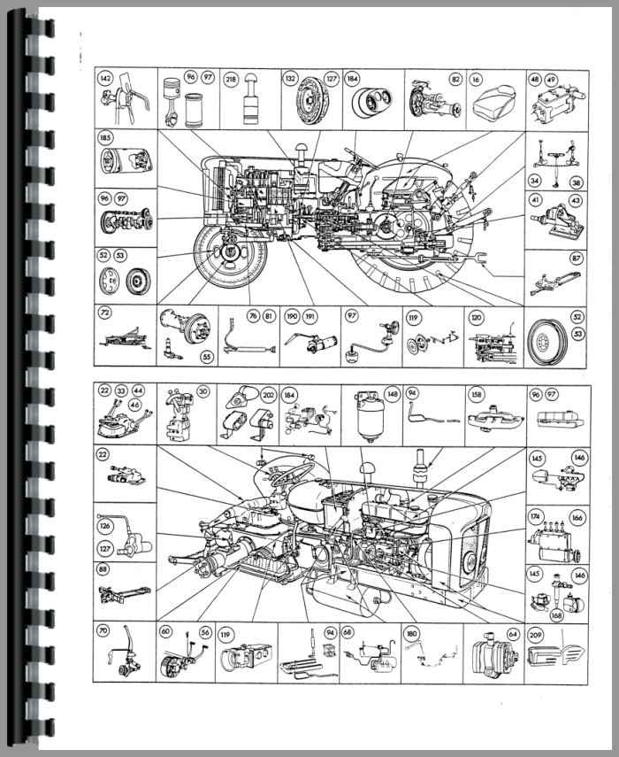 Ford 4000 Tractor Parts guide