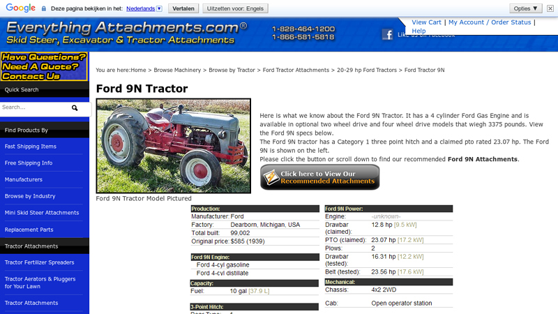Ford 9N Tractor 9n ford tractor parts