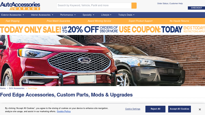 Ford Edge Accessories, Aftermarket Parts, Mods & Upgrades ford edge auto parts