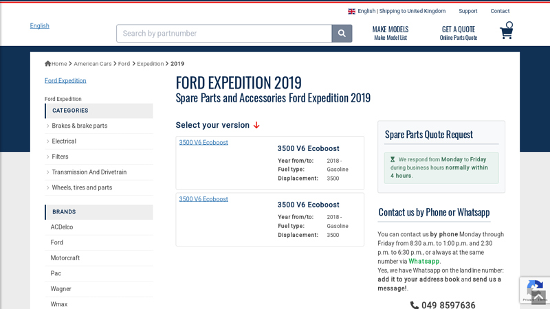 Ford Expedition 2019 Parts, Product List ford expedition parts