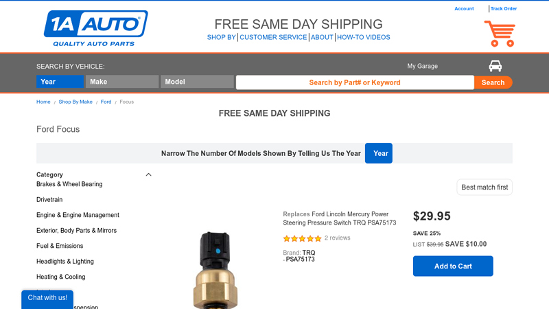 Ford Focus Parts 2008 ford focus parts