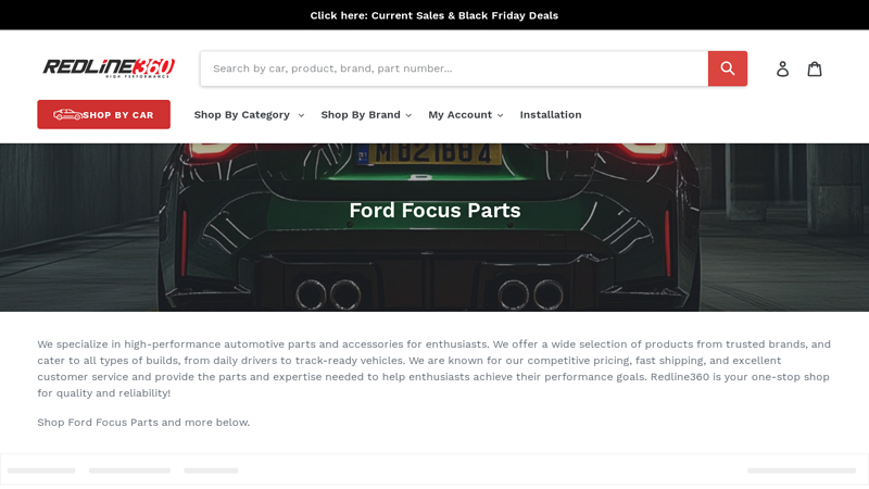 Ford Focus Parts 2012 ford focus parts