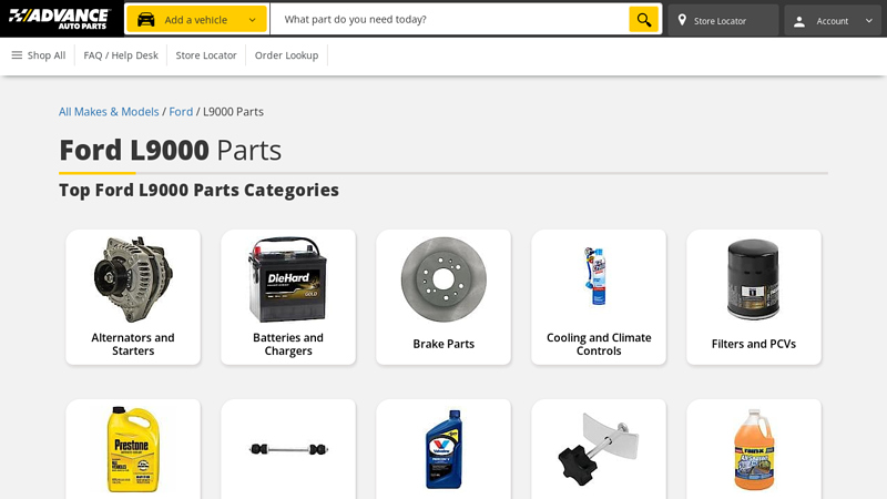 Ford L9000 Parts ford l9000 parts