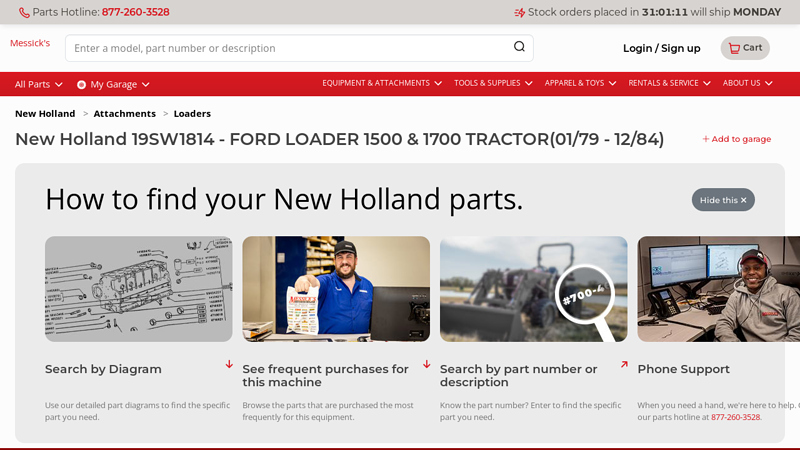 FORD LOADER 1500 & 1700 TRACTOR(01/79 ford 1700 tractor parts