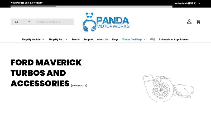 Ford Maverick Turbos and Accessories ford maverick parts