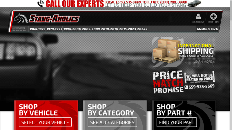 Ford Mustang Parts and Accessories from Stang car parts ford mustang