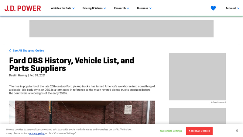 Ford OBS History, Vehicle List, and Parts Suppliers 1991 ford f150 parts