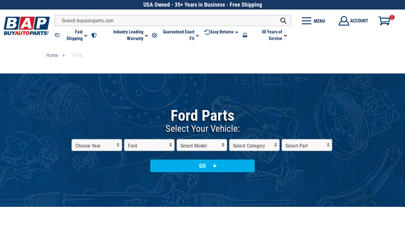 Ford OEM Parts Online ford original parts usa