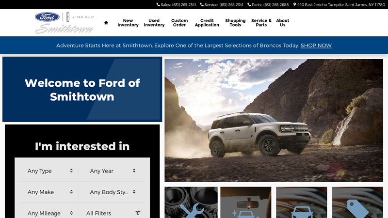 Ford of Smithtown car parts for sale smithtown ny