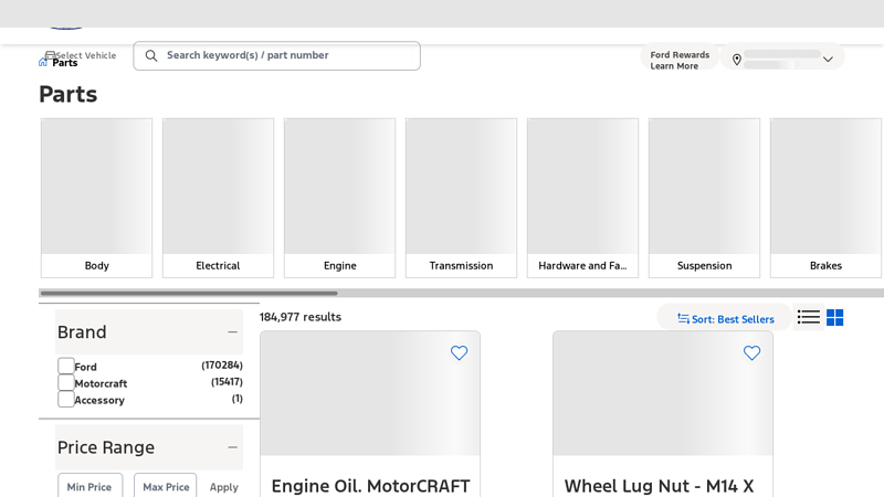 Ford® Parts ford transit auto parts